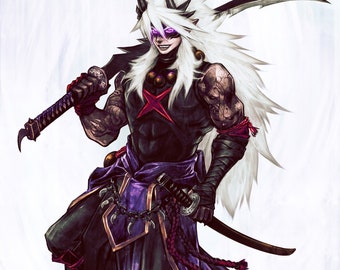 Human Drawn - Full Body Character Commission - Custom Artwork - Epic Fantasy Character Design