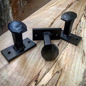 Railroad Spike Hook Etsy