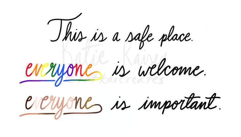 Safe Place Printable Variety Pack - Etsy New Zealand