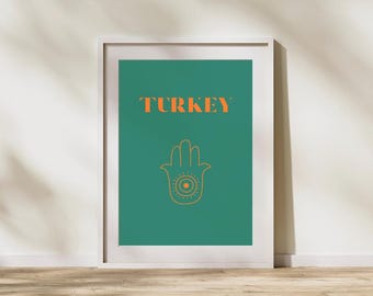 Turkey Giclee Colour Print