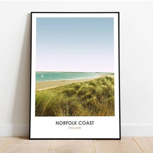 Norfolk Coast- Poster Print