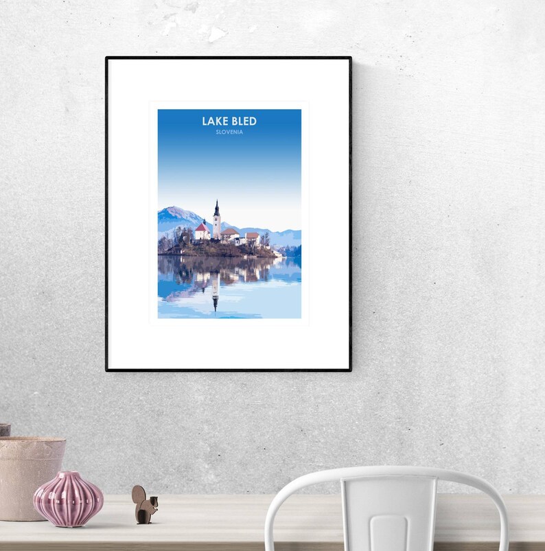 Lake Bled, Slovenia-Poster Print image 3