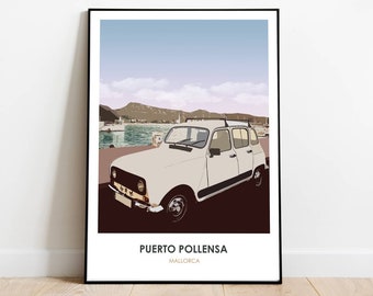 Puerto Pollenca, Mallorca- Poster Print