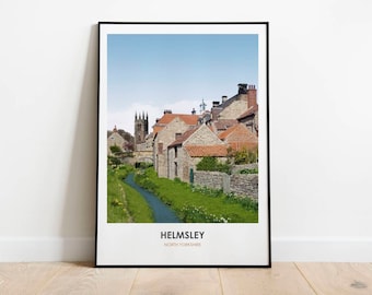 Helmsley, Yorkshire- Poster Print