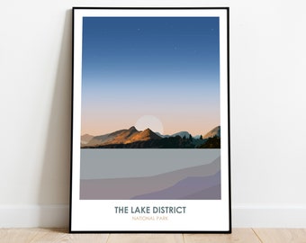 Lake District Print: Catbells & Derwent Water, Cumbria Art