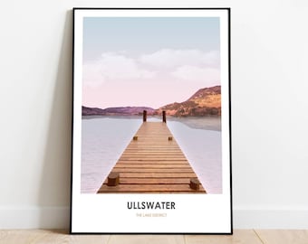 Lake District- Ullswater- Poster Print