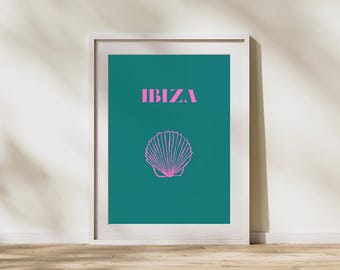 Ibiza Colour Print