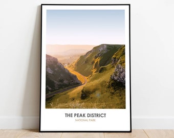 Winnats Pass Poster Print: Peak District Art