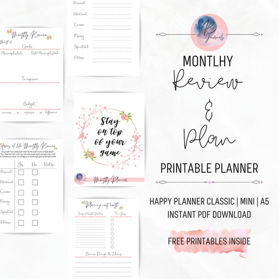 free planner download review