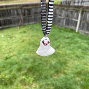 Creepy ghost ornament