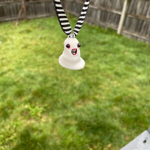 Teethy ghost ornament