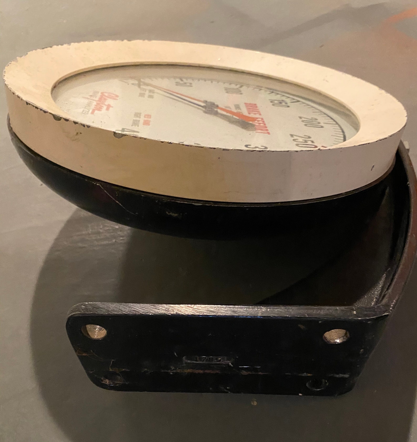 Vintage Mounted clayton Break Effort Gauge Etsy