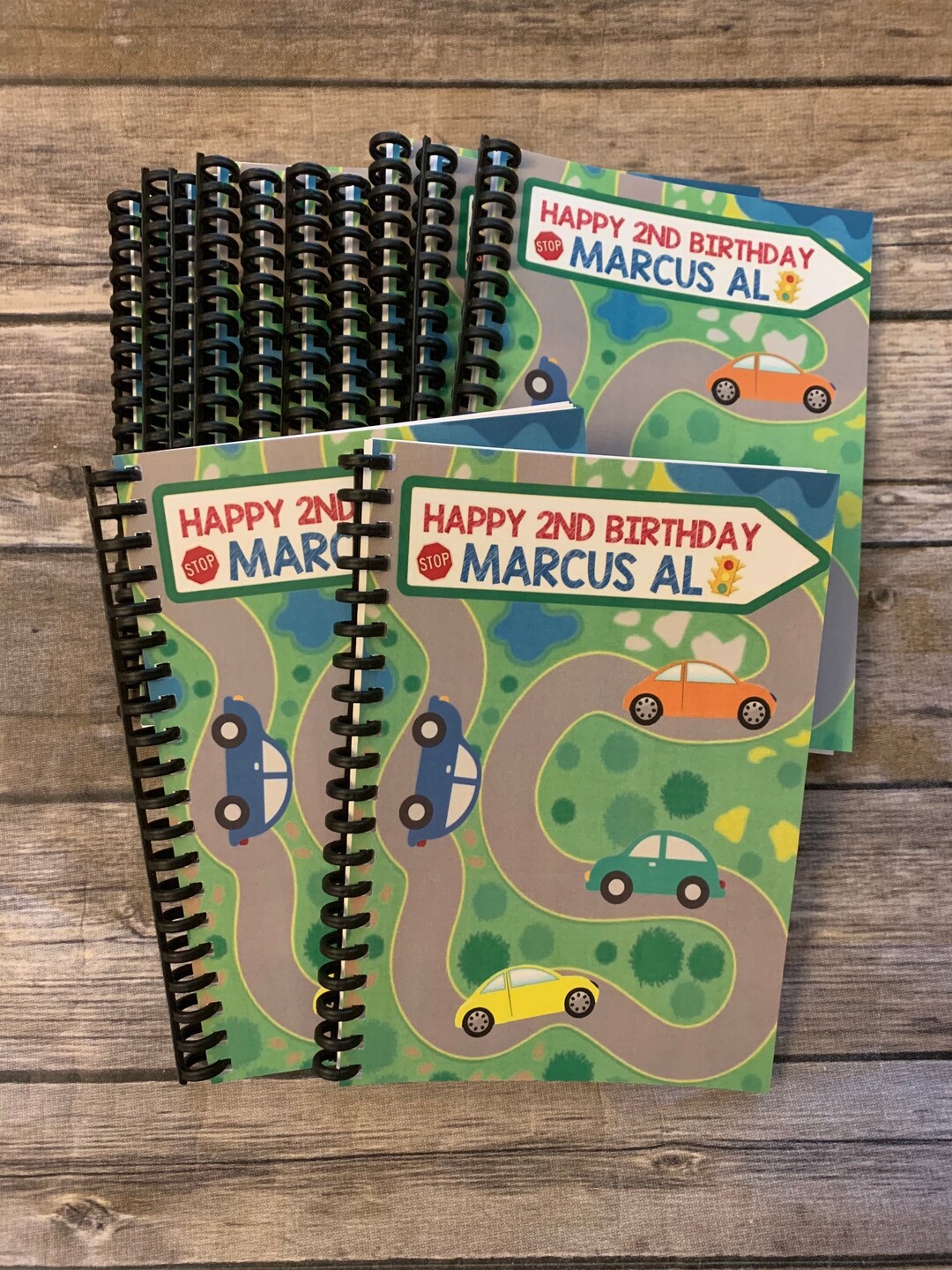 Car Theme Coloring Book Birthday Favors-personalized-car - Etsy
