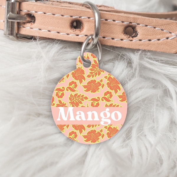 Mango Dog Collar Etsy