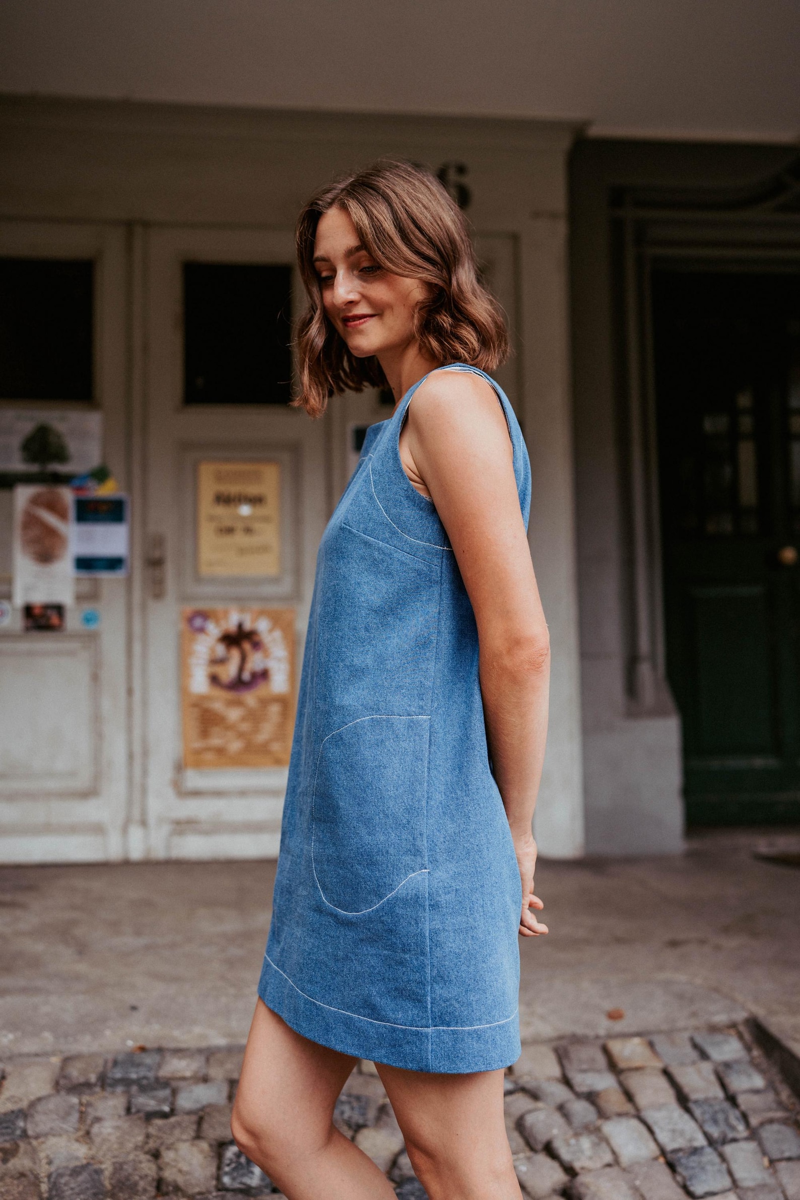 Sasha Shift Mini Dress PDF Sewing Pattern - Etsy