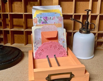 Warm Spring Garden - Tea Time Junk Journal #the100dayproject, rolodex / memorydex card set 12ct.
