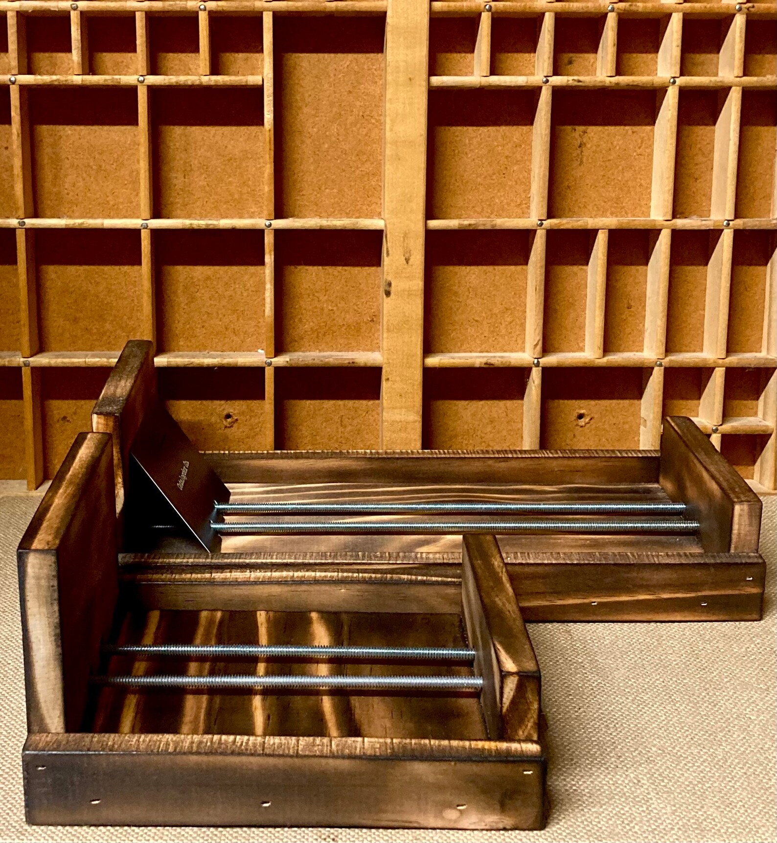 Long Rolodex Box 10 Inch Catalogdex Reclaimed Wood Rolodex Memorydex Card Storage ...