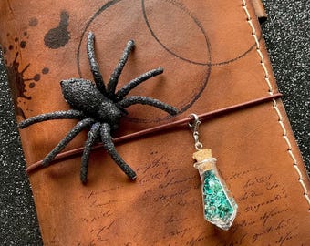 Sea Witch Elixir Limited Edition Potion Charm * Journal Planner Travelers Notebook October Daily Junk Journal