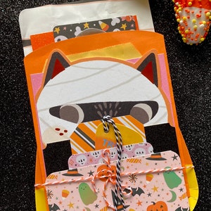 Halloween Candy Corn Mix Catalogdex Card Set - Rolodex Cards - Memorydex Cards