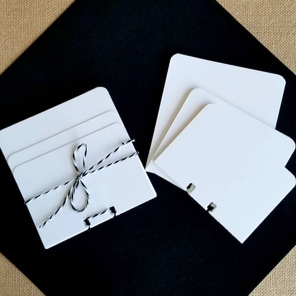30ct. White Rolodex Cards Rounded Corners - 3 tiered sizes - recycled 65lb cardstock - refill memorydex cards