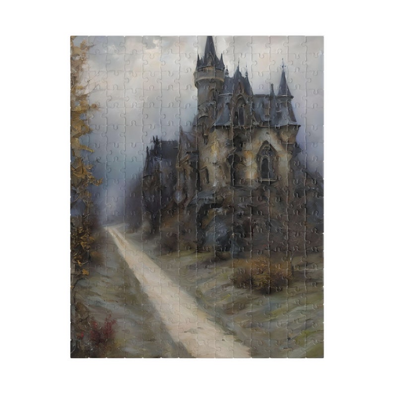 Jigsaw Puzzle, House With Stories to Tell, Puzzle for Adults, Gothic