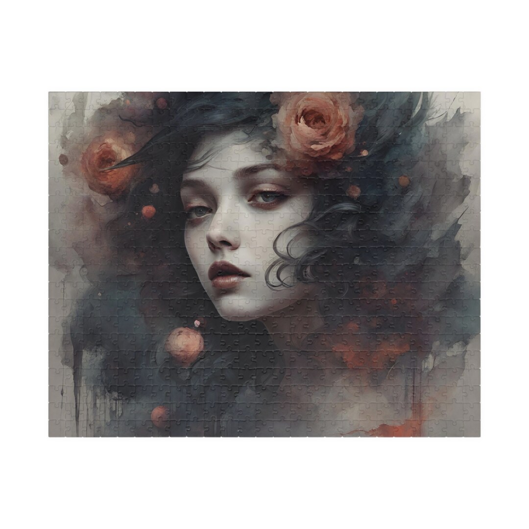 Ethereal Haunting Jigsaw Puzzle, Mysterious Puzzle, Artwork Puzzle