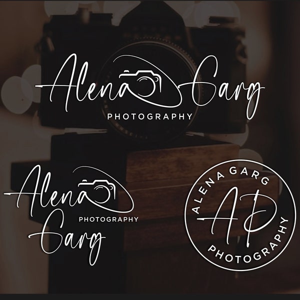 Photography Logo, Logo for photographer, Custom logo, Photography Logo