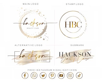 I will create custom logo design, logo design, business logo, Logo, Logos, Watercolor Logo, Professional Logo, Real Estate Logo