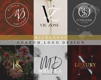 Custom Logo Design | Professional Logo | Photography logo | Logo Design Custom For Business I Logo Initial I Logo I Business logo