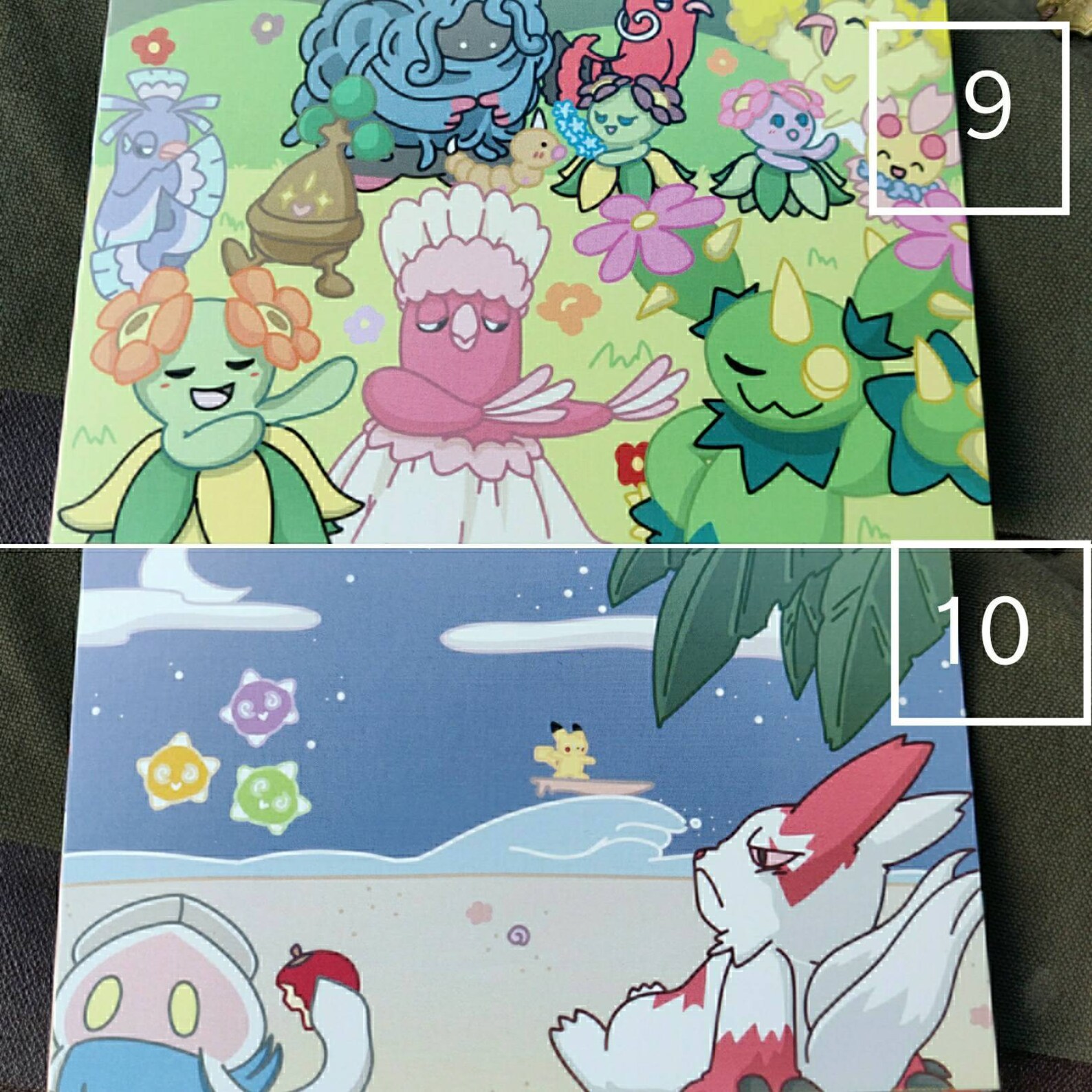 Pokemon Postcard Prints Etsy