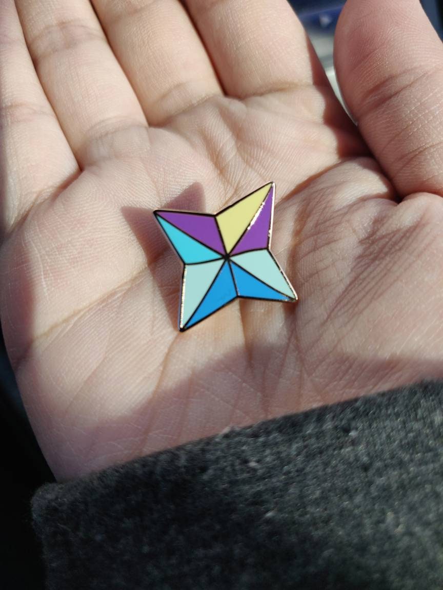 Genshin Impact Primogem Enamel Pin | Etsy