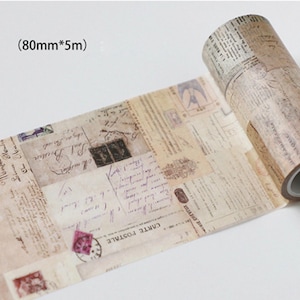 Washi Tape, Old Ads Tape, Ticket Washi Tape,Tags Washi Tape, Junk Journal,  Deco Washi Tape, Scrapbook Tape, , Retro Washi Tape