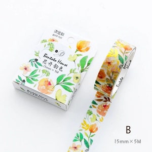 Washi Tape, Golden Washi Tape, Art Deco Washi Tape, Scrapbook Tape, Gold accent Washi Tape, Retro Washi Tape,Floral Washi Tape,
