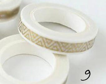 Botanical Washi Tape: Retro Scrapbook Masking Tape