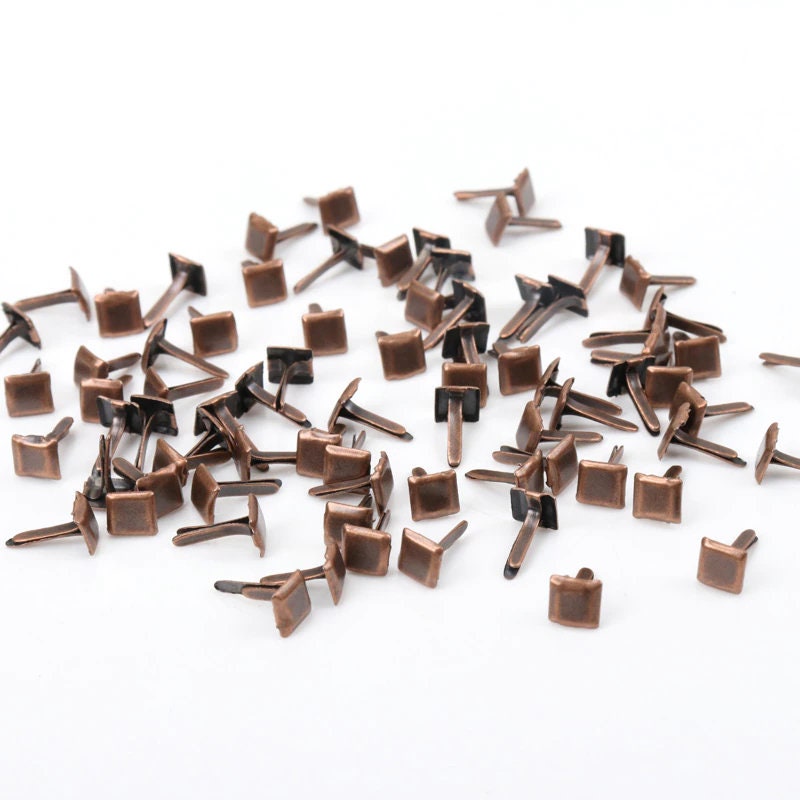 Metal Star,heart or Square Head Split Pin Brads Paper Fastener for