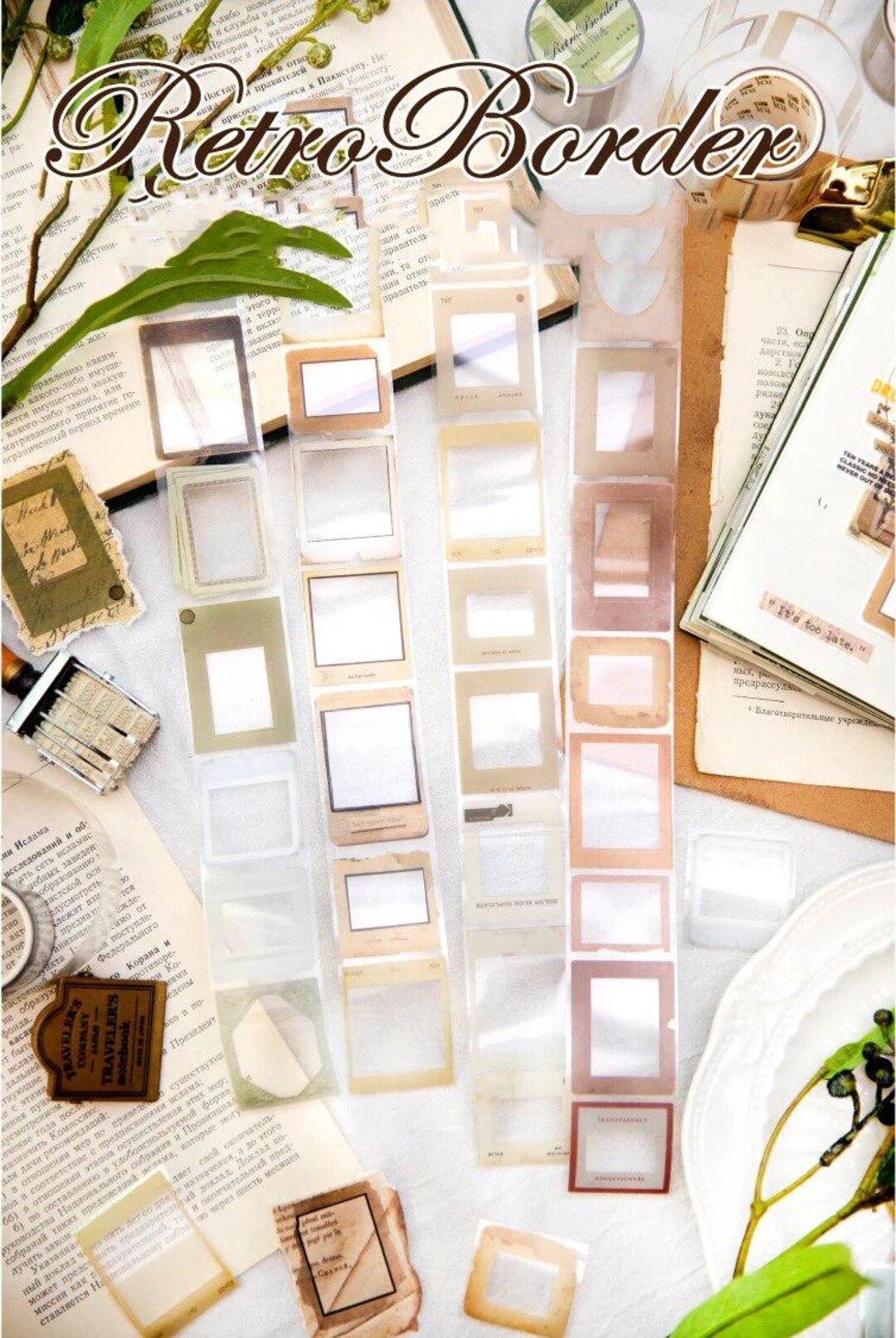 Decorative Frame PET Roll , Shabby Chic Frames, Distressed Frames, Junk ...