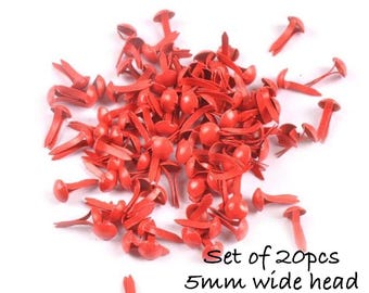 300 Pieces Paper Fasteners Brads Round Fasteners For Art Crafting School Project Decorative Scrapbooking Crafts Making DIY Supplies 8 X 15mm (Gold - View #11