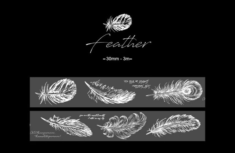 Transparent Clear Tape Mini Flowers PET Tape butterfly Etsy