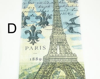 Paper Napkins for Decoupage: Mixed Media, Scrapbooking, Collaging - Set of 3