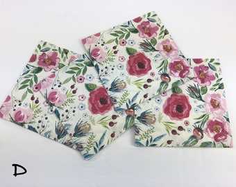 Paper Napkins for Decoupage: Mixed Media, Scrapbooking, Collaging - Set of 3