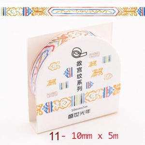 Washi Tape, Handwritten Botanical Washi Tape, Deco Washi Tape, Scrapbook Tape, Ticket Washi Tape, Retro Washi Tape, Masking Tape