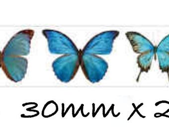 Butterfly Washi Tape: 30mm Scrapbook & Planner Masking Tape