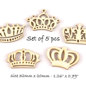 Wood Shapes Crown, LOVE, Clock, Arrow  Hello, This Right Now, Journal, Mixed Media, Embellishment