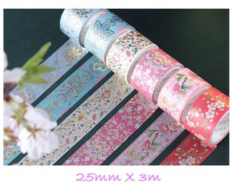 Gold Foil Washi Tape: Scrapbooking, Planner, Junk Journal