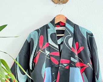 Reworked vintage kimono, up-cycled fashion