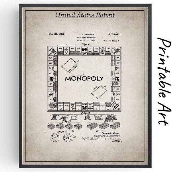 Monopoly - Etsy