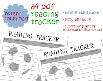 Printable Reading tracker for kids / kids book log / printable book tracker /kids reading goal/ Classroom teaching resource/