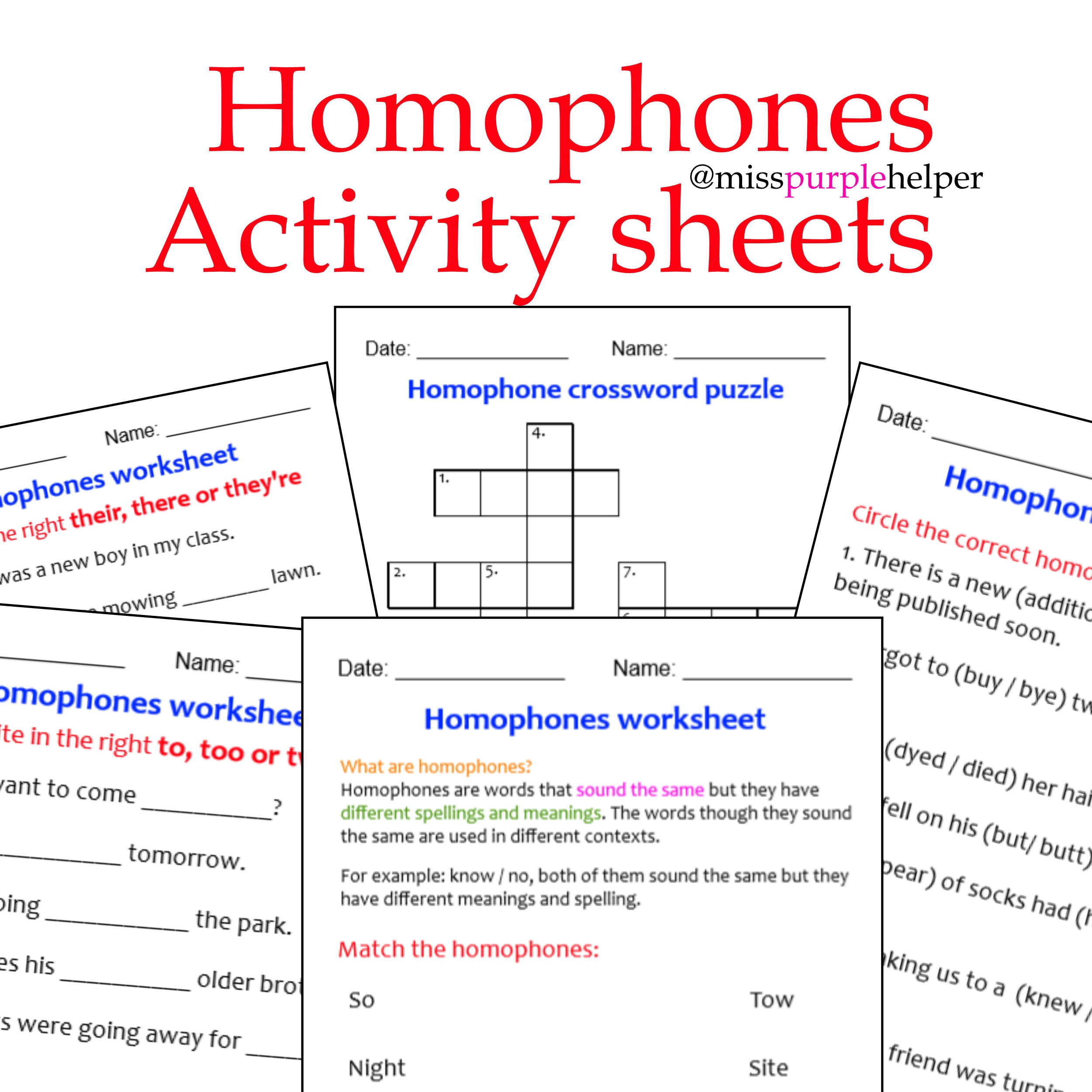 KS2 Punctuation Worksheets: Full Stops and Capitals