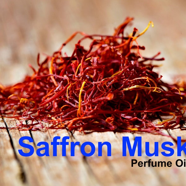 Safran Musc - Mélange exclusif 100% naturel de Sultan Fragrances