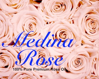 Rose Medina - Premium Pure Rose Perfume Oil